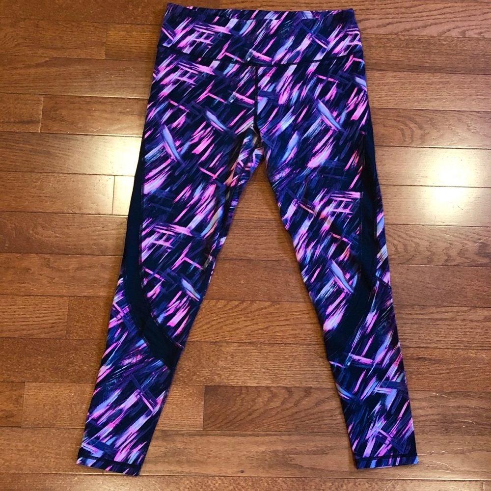 Victoria’s Secret black & pink knockout tights
